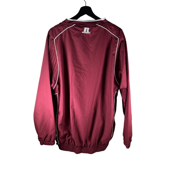 Russell Men's Athletic Jacket Size M Maroon Sweatshirt Pullover Knights Team - Picture 7 of 13